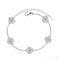 Everyday Clover Moissanite Bracelet Ava - Jewelry